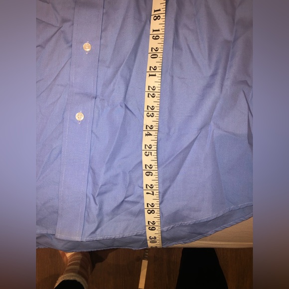 Men’s Blue Dress Shirt - Picture 7 of 10